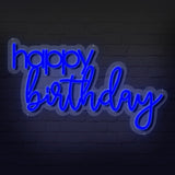 Happy Birthday Neon Sign GracieBee Designs & Stationery