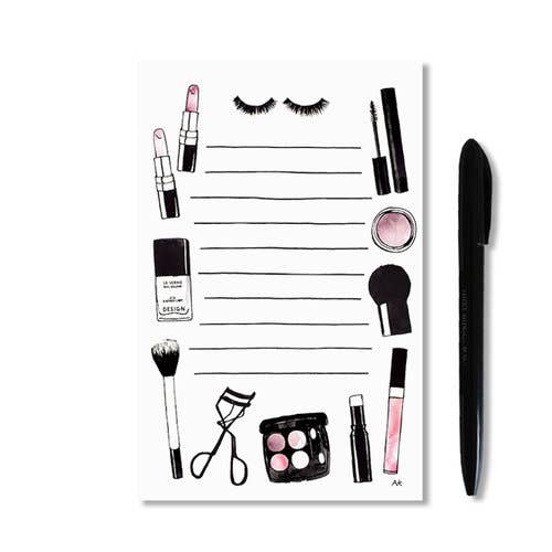 Beauty Notepad GracieBee Designs & Stationery