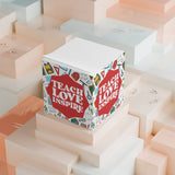 Teach. Love. Inspire Note Cube GracieBee Designs & Stationery