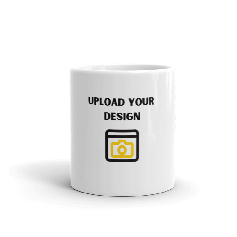 Personalized White glossy coffee mug GracieBee Designs & Stationery