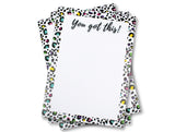 Colorful Cheetah - You Got This Notepad