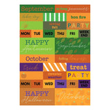 Seasonal Monthly Planner/Calendar Stickers GracieBee Designs & Stationery