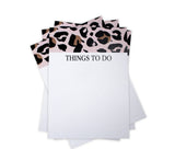 Pink Cheetah - Things To Do GracieBee Designs & Stationery