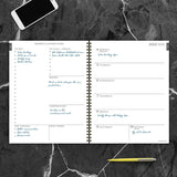 Classic Leather Large Weekly Executive Planner GracieBee Designs & Stationery