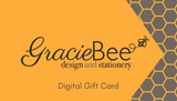 Gift Card GracieBee Designs & Stationery