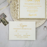Luxury Lace Cut Invitation Suite GracieBee Designs & Stationery