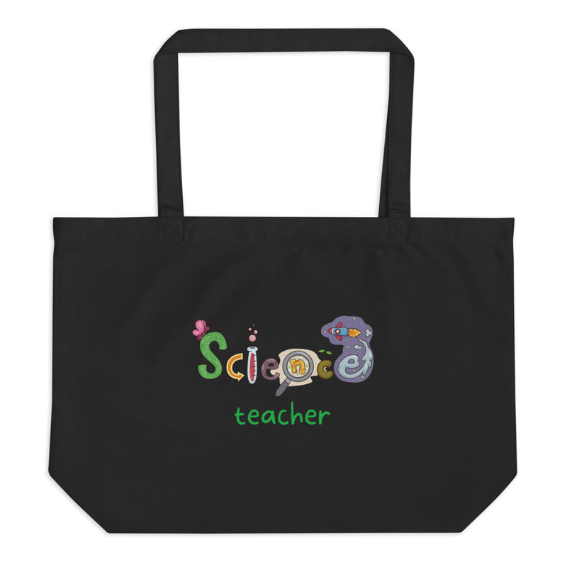 Science Teacher Large Tote Bag GracieBee Designs & Stationery