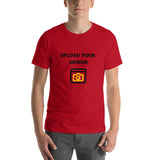 Personalized Short-sleeve unisex t-shirt GracieBee Designs & Stationery