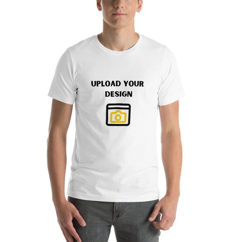 Personalized Short-sleeve unisex t-shirt GracieBee Designs & Stationery