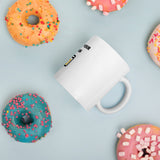 Personalized White glossy coffee mug GracieBee Designs & Stationery