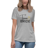 Team Bride Women's Relaxed T-Shirt GracieBee Designs & Stationery