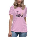 Team Bride Women's Relaxed T-Shirt GracieBee Designs & Stationery