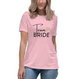 Team Bride Women's Relaxed T-Shirt GracieBee Designs & Stationery